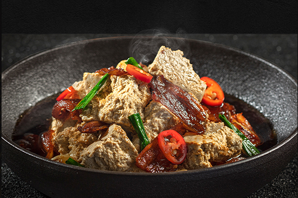 酱烧坨坨黑豆腐